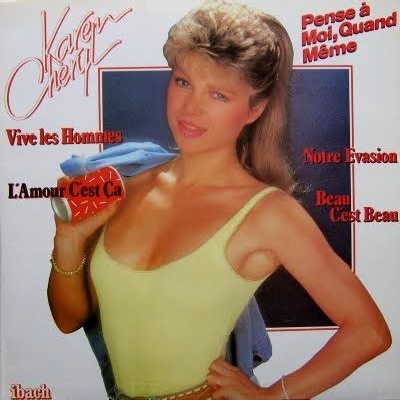  Karen Cheryl - Pense A Moi, Quand Meme (1983) LP
