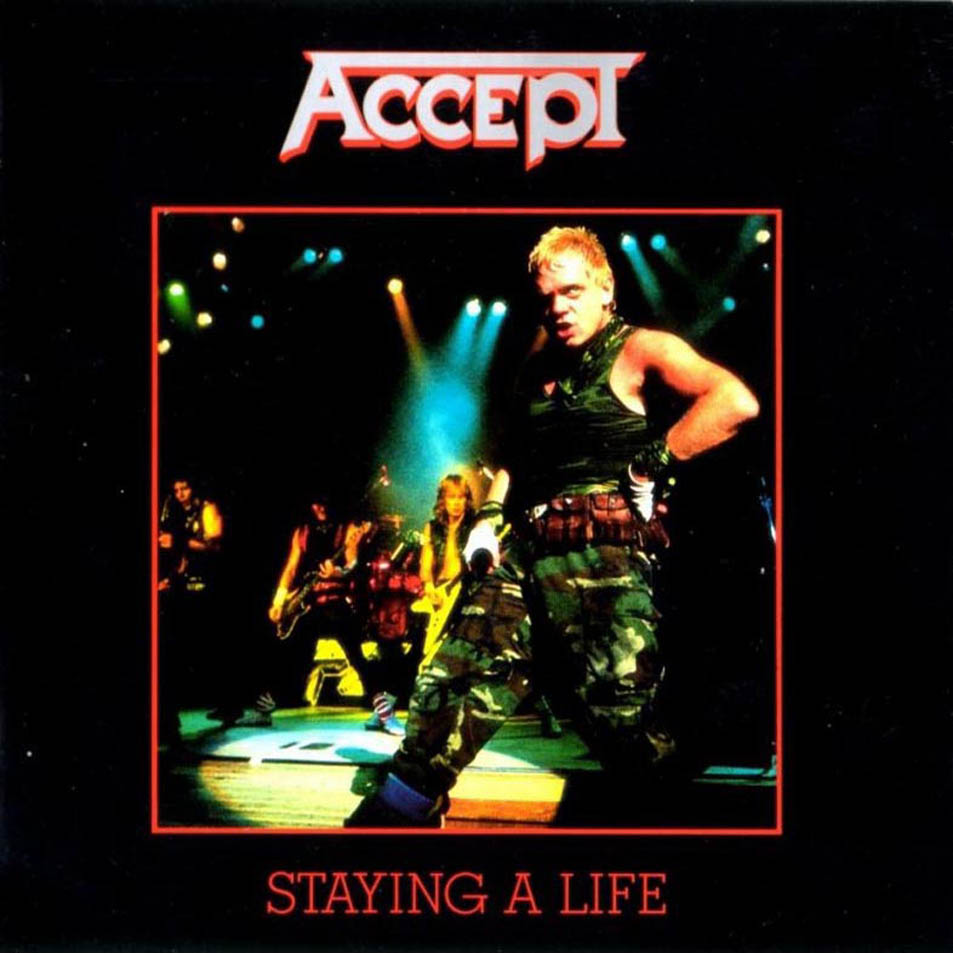  Accept - Staying A Life (1990) Live In Osaka/Japan '1985