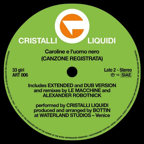  Cristalli Liquidi - Canzone Registrata (Maxi Single) 2013